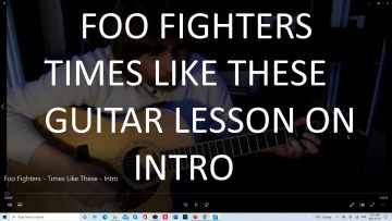 Foo Fighters – Times Like These – Thumb Nail
