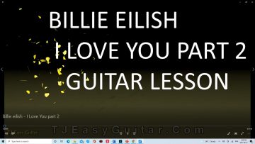 Billie Eilish – I Love You Thumb Nail