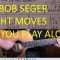 Bob Seger – night Moves – Play Along Video 4 Thumb Nail