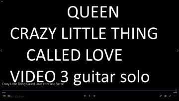 Queen – Crazy Little Thing called Love – Thumb Nail