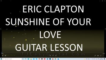 Sunshine Of Your Love – Thumb nail