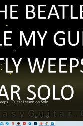 The Beatles – While My Guitar Gently Weeps – Thumb Nail