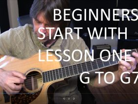 Thumb Nail for video 1 beginner guitar lessons