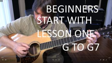 Thumb Nail for video 1 beginner guitar lessons