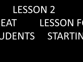 Lesson 2 Thumb Nail