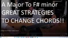 A Major To F# Minor Thumb Nail