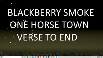 Thumb Nail – One horse town verse to End